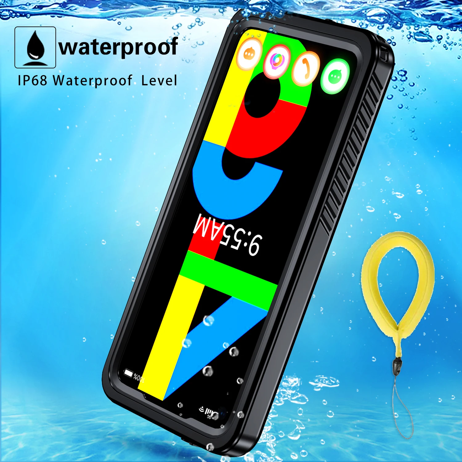 IP68 Водонепроницаемый чехол Подставка для Google Pixel 4A 5G пылезащитный Дайвинг чехол для телефона чехол Coque плавучести браслет
IP68 Водонепроницаемый чехол Подставка для Google Pixel 4A 5G пылезащитный Дайвинг чехол для телефона чехол Coque плавучести браслет