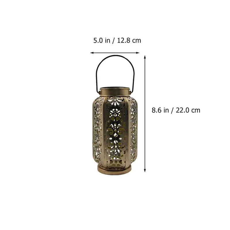 Iron Art Hollowed Solar Lamp Decoration With Handle For Garden Yard Deck Outdoor Garden Decoration Outdoor
Iron Art Hollowed Solar Lamp Decoration With Handle For Garden Yard Deck Outdoor Garden Decoration Outdoor