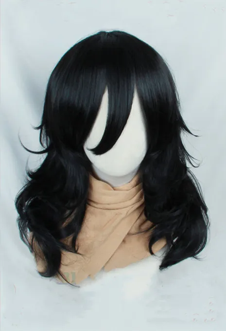 Anime My Hero Academia Akademia Shouta Aizawa 45cm Black Wavy Wig Heat Resistant Cosplay Costume Wig + Wig Cap
Anime My Hero Academia Akademia Shouta Aizawa 45cm Black Wavy Wig Heat Resistant Cosplay Costume Wig + Wig Cap