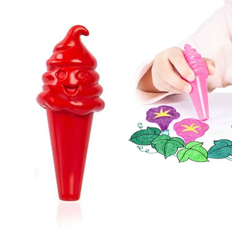 9 Colors Ice Cream Shape Crayons Non Toxic Washable Painting Drawing Wax for Baby Kids
9 Colors Ice Cream Shape Crayons Non Toxic Washable Painting Drawing Wax for Baby Kids
