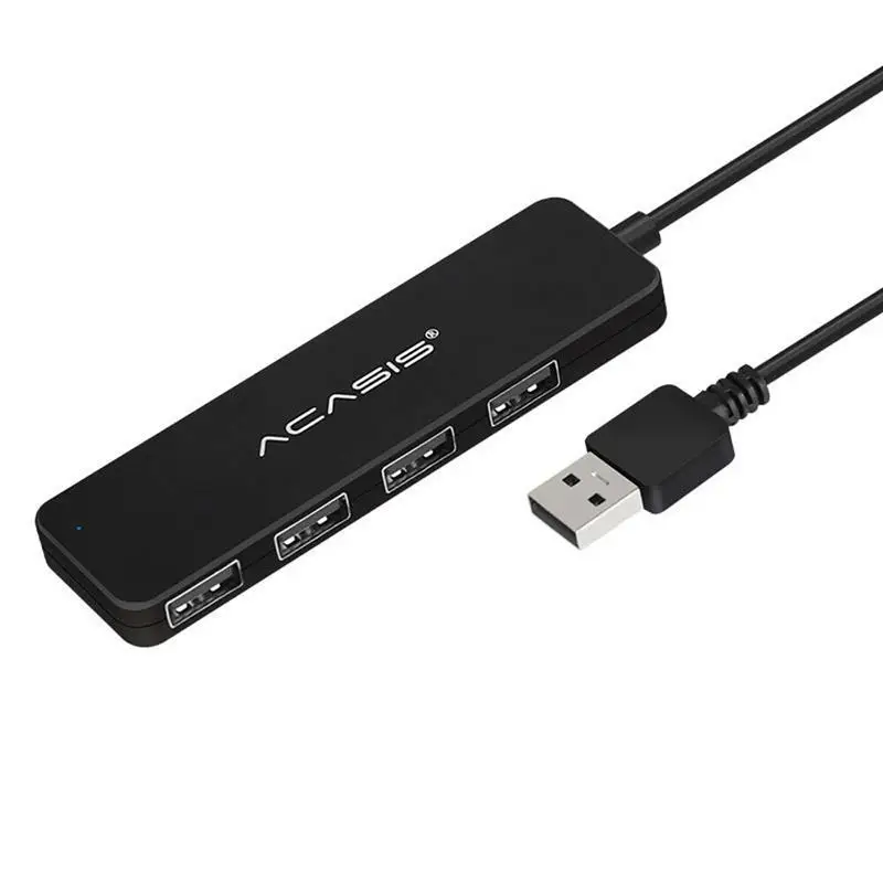 ACASIS USB Hub 4 Ports USB3.0/2.0 External Splitter With Micro USB Port Charging Adapter HUB For Laptop Computer Accessories
ACASIS USB Hub 4 Ports USB3.0/2.0 External Splitter With Micro USB Port Charging Adapter HUB For Laptop Computer Accessories
