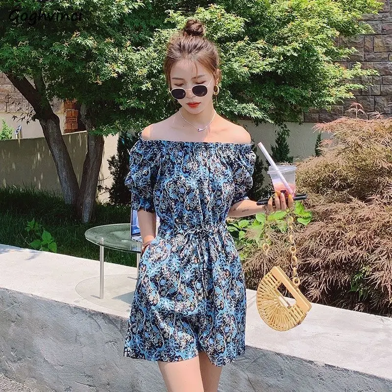 Rompers Women Popular Retro Soft Puff Sleeves Summer Cozy Female Street Tunic High Waist Wide Leg Loose Chiffon Print Holiday
Rompers Women Popular Retro Soft Puff Sleeves Summer Cozy Female Street Tunic High Waist Wide Leg Loose Chiffon Print Holiday