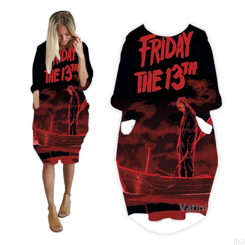 Wholesale 3D Print Long horror movie Pocket Loose Casual Robe Summer Dress Traf For Women
Wholesale 3D Print Long horror movie Pocket Loose Casual Robe Summer Dress Traf For Women