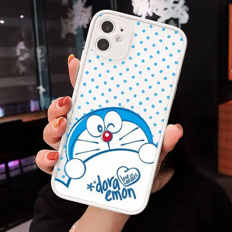 Doraemon Cartoon robot Phone Cases Matte Transparent for iPhone 7 8 11 12 s mini pro X XS XR MAX Plus cover funda
Doraemon Cartoon robot Phone Cases Matte Transparent for iPhone 7 8 11 12 s mini pro X XS XR MAX Plus cover funda