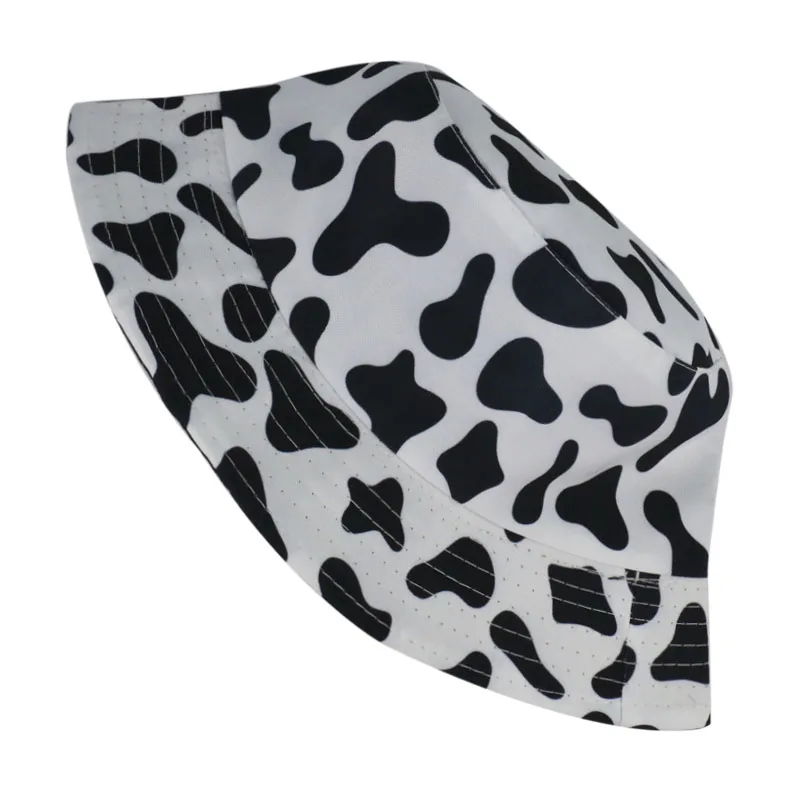 FOXMOTHER New Fashion Reversible Black White Cow Pattern Bucket Hats Fisherman Caps For Women Gorras Summer
FOXMOTHER New Fashion Reversible Black White Cow Pattern Bucket Hats Fisherman Caps For Women Gorras Summer