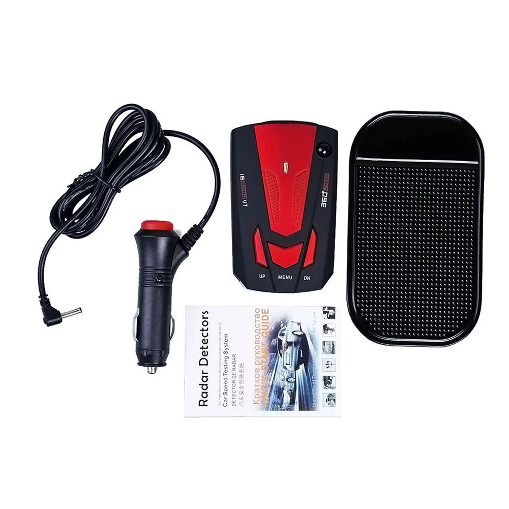 Radar Detector Highway Mode 360 Degree Detection Radar Detectors with LED Display for Cars, Voice Alert Car Speed Alarm System
Radar Detector Highway Mode 360 Degree Detection Radar Detectors with LED Display for Cars, Voice Alert Car Speed Alarm System
