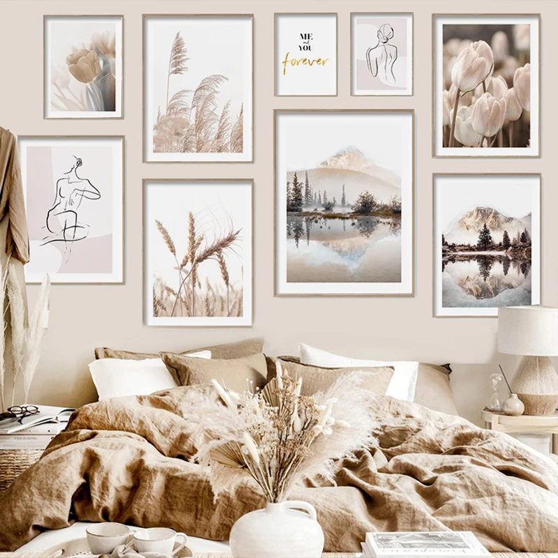 Scandinavian Decoration Floral Forest Nature Landscape BohoPoster Painting Canvas Print Wall Art Picture Living Room Decoration
Scandinavian Decoration Floral Forest Nature Landscape BohoPoster Painting Canvas Print Wall Art Picture Living Room Decoration