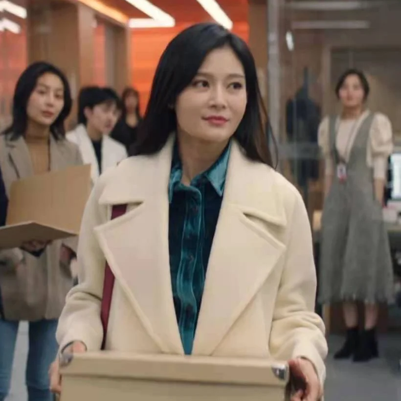 really love you. Chen the same double-sided cashmere coat, medium long woolen coat
really love you. Chen the same double-sided cashmere coat, medium long woolen coat
