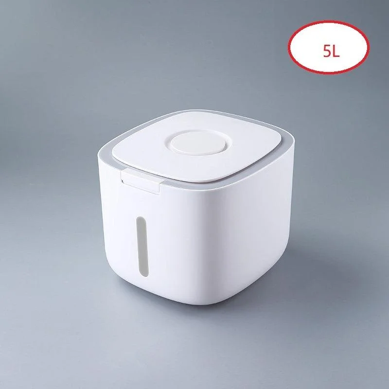Household Kitchen Rice Storage Box Sealed Insect-Proof Moisture-Proof Pressed Rice Bucket Plastic Food Storage Container 5Kg
Household Kitchen Rice Storage Box Sealed Insect-Proof Moisture-Proof Pressed Rice Bucket Plastic Food Storage Container 5Kg