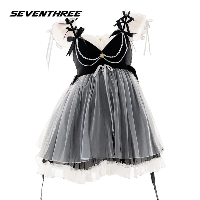 Sexy Lingerie Lolita Cosplay Hollow Out Thong Japannese Style Cute Dress Erotic Underwear Roleplay Costumes Hot Outfit Uniform
Sexy Lingerie Lolita Cosplay Hollow Out Thong Japannese Style Cute Dress Erotic Underwear Roleplay Costumes Hot Outfit Uniform
