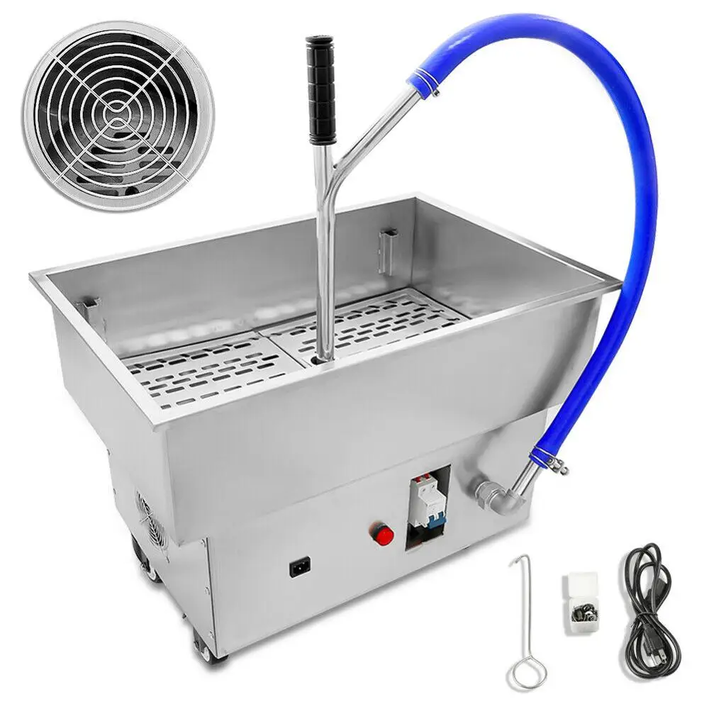 40L kitchen Mobile Commercial Oil Filter System 40L Fryer Oil Filter Machine Oil Residue Separator
40L kitchen Mobile Commercial Oil Filter System 40L Fryer Oil Filter Machine Oil Residue Separator