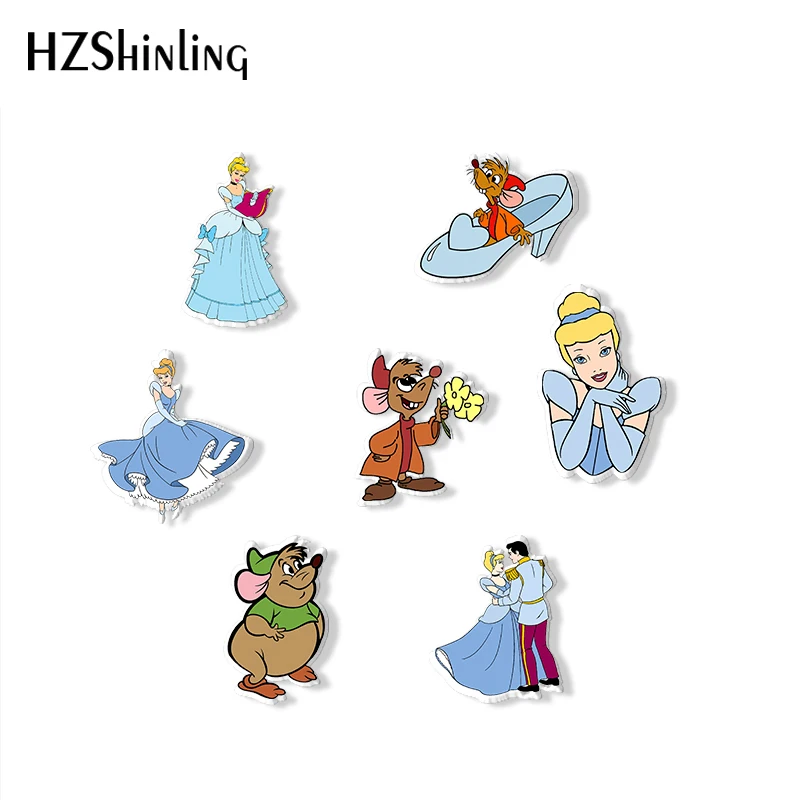 2021 New Kawaii Cinderella and Prince Mouse in the Shoes Acrylic Brooch Pin Handcraft Epoxy Resin Clothing Badge Pins
2021 New Kawaii Cinderella and Prince Mouse in the Shoes Acrylic Brooch Pin Handcraft Epoxy Resin Clothing Badge Pins