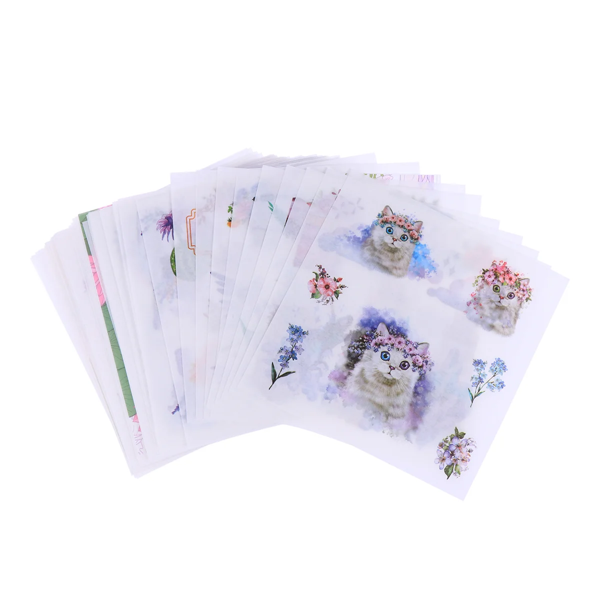 50pcs Creative Clear DIY Scrapbook Planner Stationery Sticker Sheet for Adult Kid Girls Hand Account Making(Random Style)
50pcs Creative Clear DIY Scrapbook Planner Stationery Sticker Sheet for Adult Kid Girls Hand Account Making(Random Style)