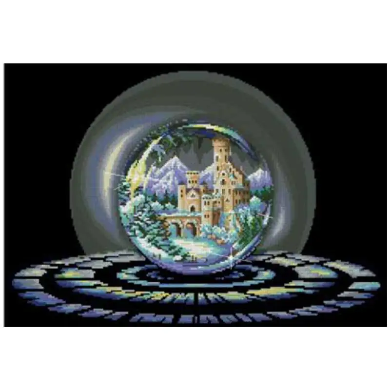 Хрустальный шар-зимние чудесные узоры считаются вышивкой крестиком 11CT 14CT Набор для вышивки крестиком DIY наборы для вышивки домашний декор 
Хрустальный шар-зимние чудесные узоры считаются вышивкой крестиком 11CT 14CT Набор для вышивки крестиком DIY наборы для вышивки домашний декор