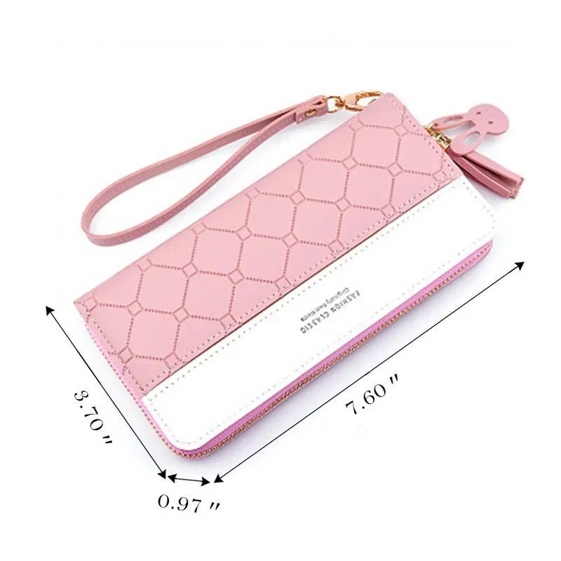 Women Wallets Fashion Lady Wristlet Handbags Long Money Bag Zipper Coin Purse Cards ID Holder Clutch Woman Wallet Burse Notecase
Women Wallets Fashion Lady Wristlet Handbags Long Money Bag Zipper Coin Purse Cards ID Holder Clutch Woman Wallet Burse Notecase