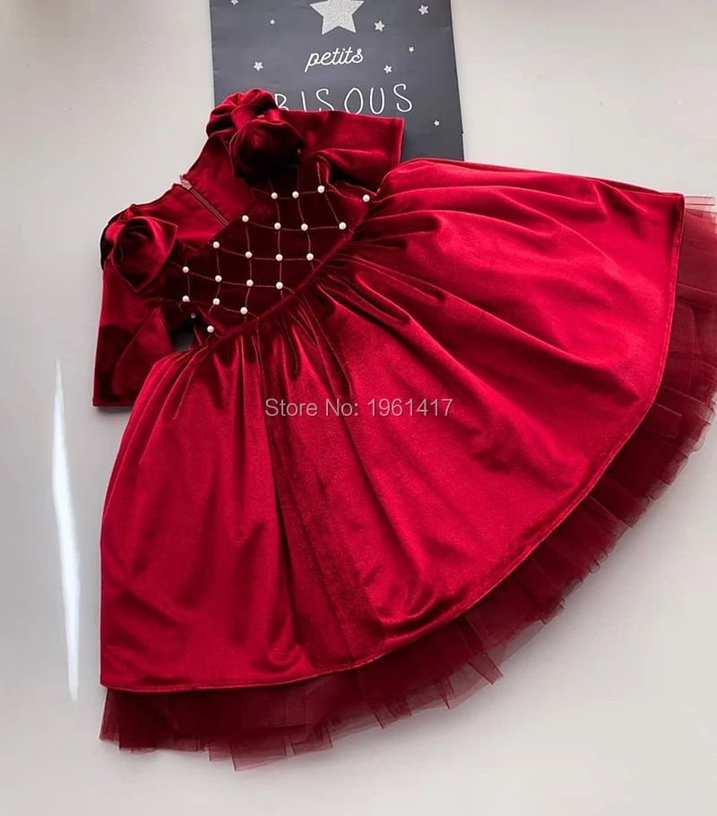 Winter New Flower Girl Dresses for Wedding Ball Gown Kids Pageant Gowns Girl's Birthday Party Dress Christmas dress AG0390
Winter New Flower Girl Dresses for Wedding Ball Gown Kids Pageant Gowns Girl's Birthday Party Dress Christmas dress AG0390