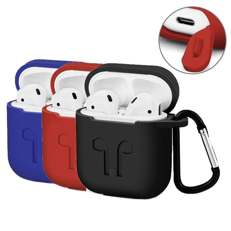 Soft Silicone Cases For Airpods 1/2 Protective Bluetooth-compatible Wireless Earphone Cover For Apple Air Pods Charging Box Bags
Soft Silicone Cases For Airpods 1/2 Protective Bluetooth-compatible Wireless Earphone Cover For Apple Air Pods Charging Box Bags