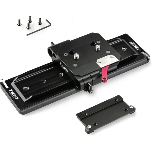 Tilta TT-C06-D 19mm Studio Quick Release Baseplate with TT-C07 12" ARRI-Standard Dovetail Plate For Tilta RED DSMC2 Cage
Tilta TT-C06-D 19mm Studio Quick Release Baseplate with TT-C07 12" ARRI-Standard Dovetail Plate For Tilta RED DSMC2 Cage