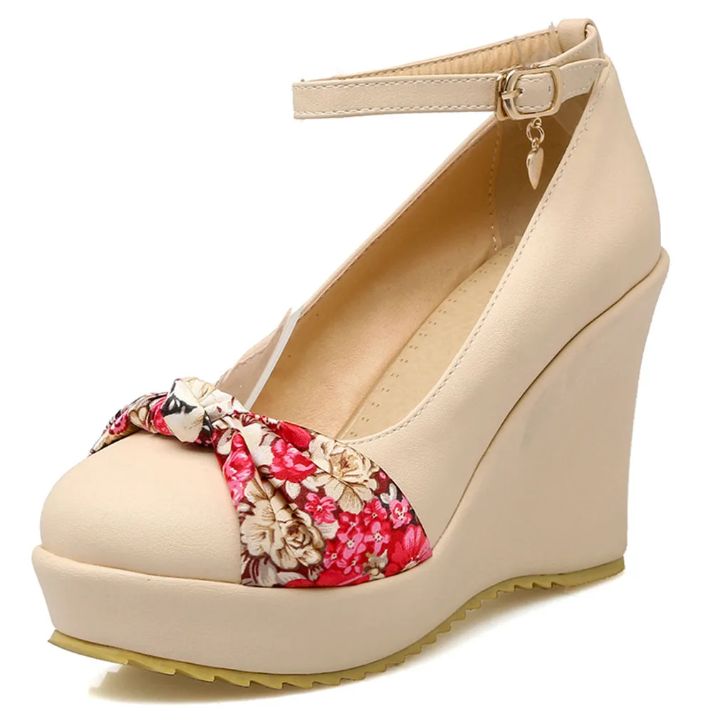 SARAIRIS Brand New Female Concise Elegant Pumps Platform Wedges High Heels Colorful Women Pumps 2021 Spring Women Shoes
SARAIRIS Brand New Female Concise Elegant Pumps Platform Wedges High Heels Colorful Women Pumps 2021 Spring Women Shoes