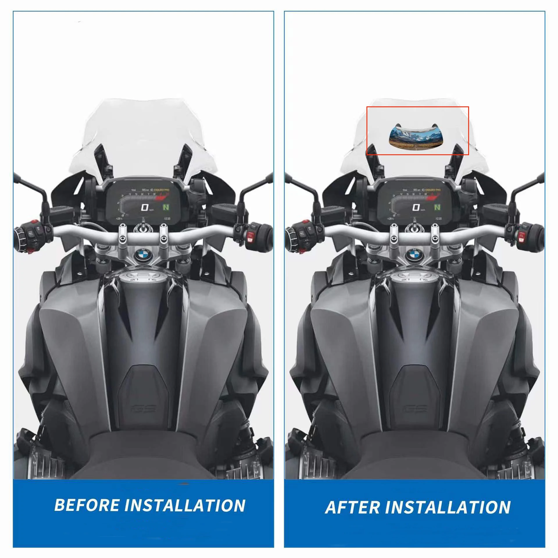 Зеркало заднего вида для Мотоцикла BMW R1200GS R1250GS HONDA с поворотом на 180 градусов
Зеркало заднего вида для Мотоцикла BMW R1200GS R1250GS HONDA с поворотом на 180 градусов