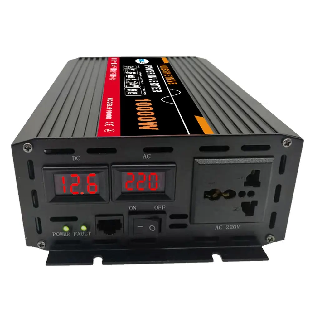 Pure Sine Wave Power Inverter For Solar System/Solar Panel/Home/Outdoor/RV/Camping Wave Power Inverter
Pure Sine Wave Power Inverter For Solar System/Solar Panel/Home/Outdoor/RV/Camping Wave Power Inverter