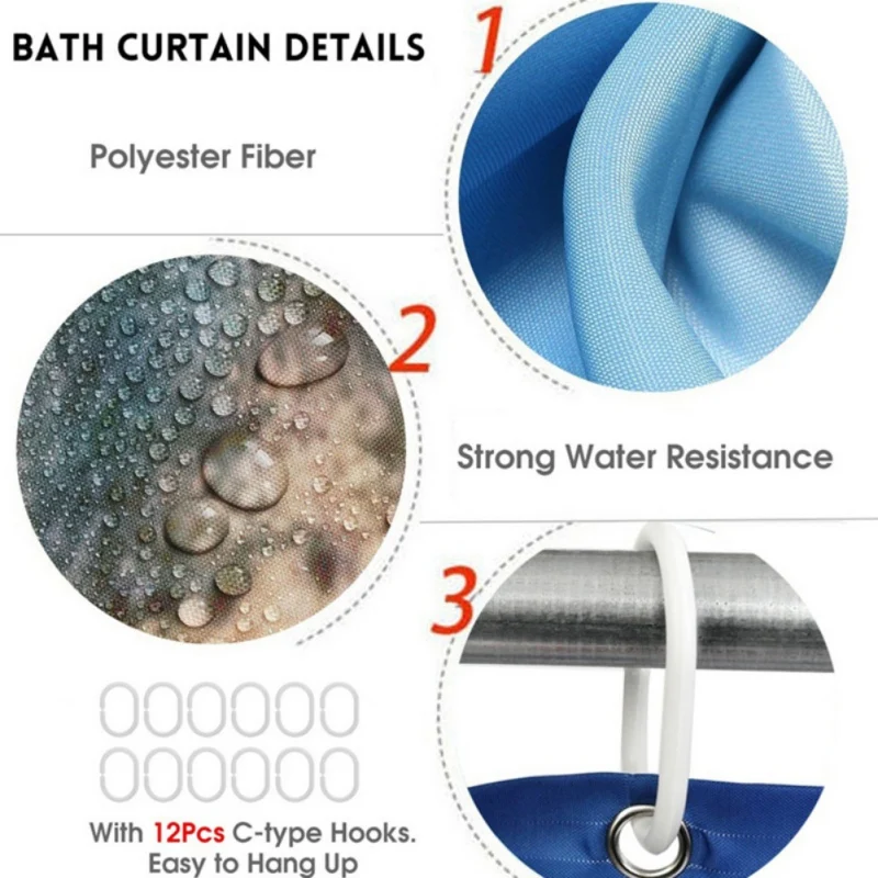 ZL Bathroom Floor Mat Bath Curtain Toilet Mat Anti Slip Mat Easter Bunny Shell Color Egg Printing Bathroom Four Piece Set
ZL Bathroom Floor Mat Bath Curtain Toilet Mat Anti Slip Mat Easter Bunny Shell Color Egg Printing Bathroom Four Piece Set