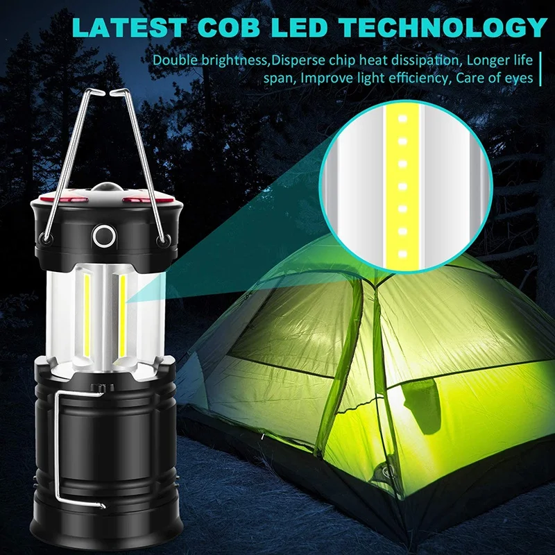 2 PCS Camping Lanterns, Rechargeable Led Lanterns, Waterproof Hurricane Lights with Flashlight Outdoor Camping Hiking
2 PCS Camping Lanterns, Rechargeable Led Lanterns, Waterproof Hurricane Lights with Flashlight Outdoor Camping Hiking