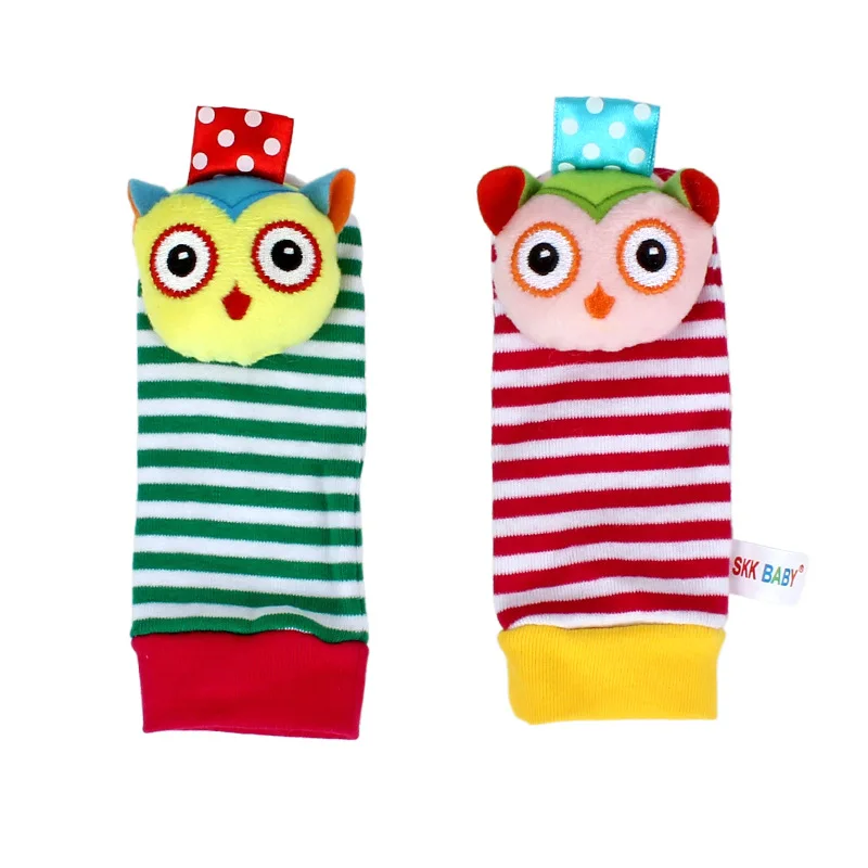 Infant Baby Kids Cartoon Socks Rattle Toys Wrist Rattle and Foot Socks 0-12 Months Infant Wristbands Soft Handbells Toys Newborn
Infant Baby Kids Cartoon Socks Rattle Toys Wrist Rattle and Foot Socks 0-12 Months Infant Wristbands Soft Handbells Toys Newborn