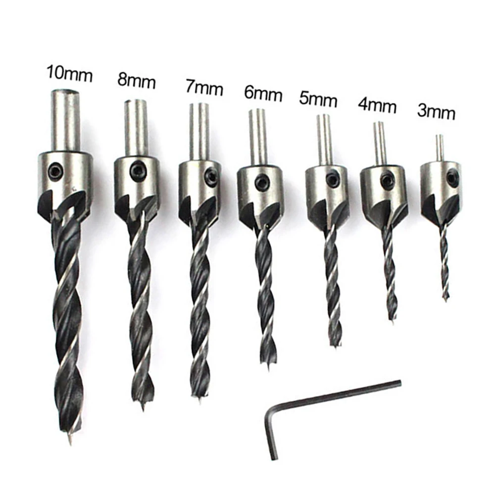 23-piece High-speed Steel Chamfering Tool Set Woodworking Countersunk Head Chamfering Drill
23-piece High-speed Steel Chamfering Tool Set Woodworking Countersunk Head Chamfering Drill