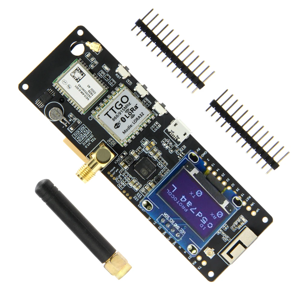 LILYGO®TTGO T-Beam V1.1 ESP32 433/868/915 МГц WiFi Bluetooth модуль ESP32 GPS Φ SMA 923 держатель батареи с OLED
LILYGO®TTGO T-Beam V1.1 ESP32 433/868/915 МГц WiFi Bluetooth модуль ESP32 GPS Φ SMA 923 держатель батареи с OLED