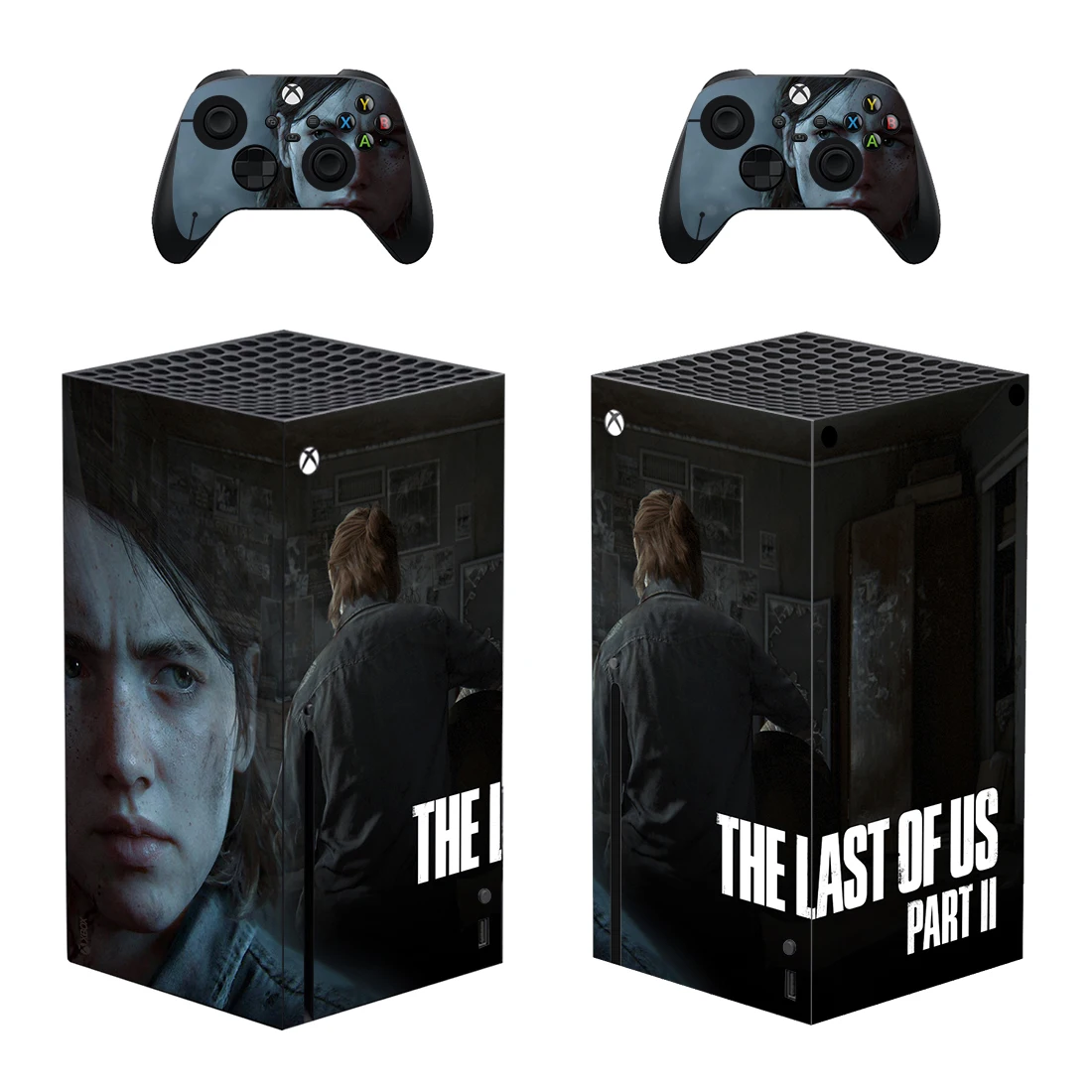 GAMEGENIXX For Xbox Series X Console and 2 Controllers Skin Sticker Cool Design Protective Decal Removable Cover | Электроника