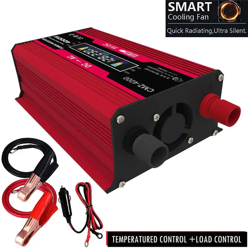AOZBZ New Car Power Inverter 12V to 220V Inversor 12V to 110V Modified Sine Wave Solar Converte Auto Adapter Solar Converter Car
AOZBZ New Car Power Inverter 12V to 220V Inversor 12V to 110V Modified Sine Wave Solar Converte Auto Adapter Solar Converter Car