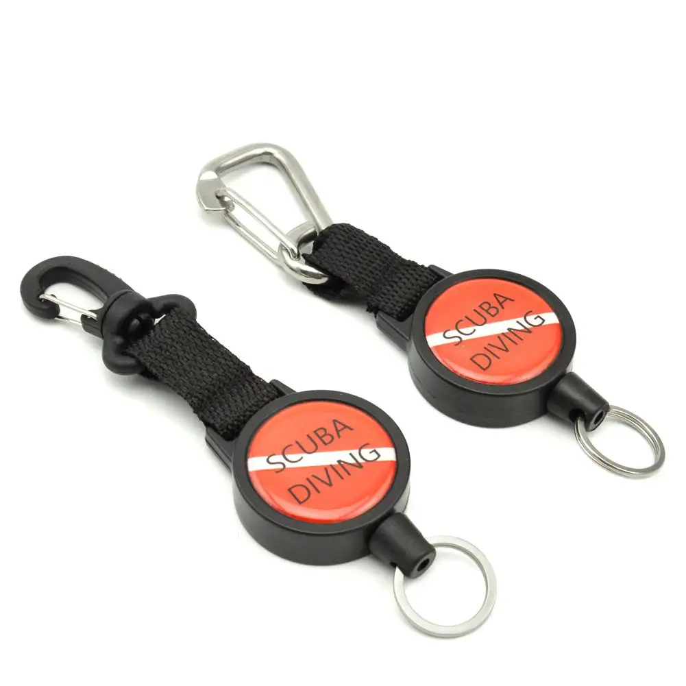Mounchain Scuba Diving Anti-lost Spring Scalable Stainless Steel Wire Lanyard Under Water Safety Tool With Quick-release Buckle
Mounchain Scuba Diving Anti-lost Spring Scalable Stainless Steel Wire Lanyard Under Water Safety Tool With Quick-release Buckle