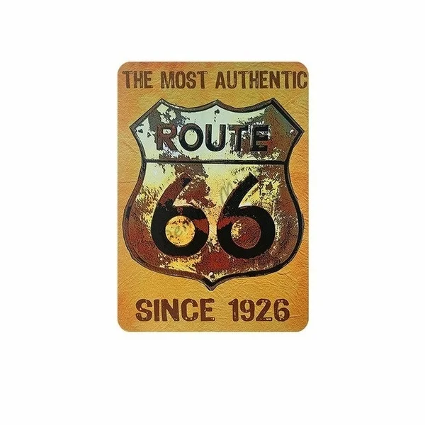 Newest Style Route 66 Plaque Vintage Metal Tin Signs Home Bar Garage Decoration Shabby Chic Discover America Wall Stickers WY2
Newest Style Route 66 Plaque Vintage Metal Tin Signs Home Bar Garage Decoration Shabby Chic Discover America Wall Stickers WY2