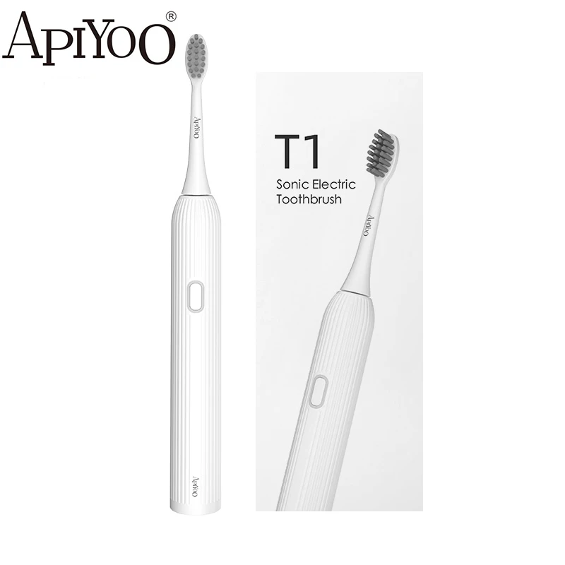 APIYOO T1 водостойкая звуковая электрическая зубная щетка 4 режима чистота отбеливания уход за зубами автоматическая зубная щетка USB перезаряжаемая
APIYOO T1 водостойкая звуковая электрическая зубная щетка 4 режима чистота отбеливания уход за зубами автоматическая зубная щетка USB перезаряжаемая