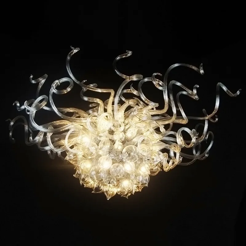 

Modern Murano Chandelier Lightings Hand Blown Glass Chandelier Lamps LED Lights fixtures for Home Indoor Decoration