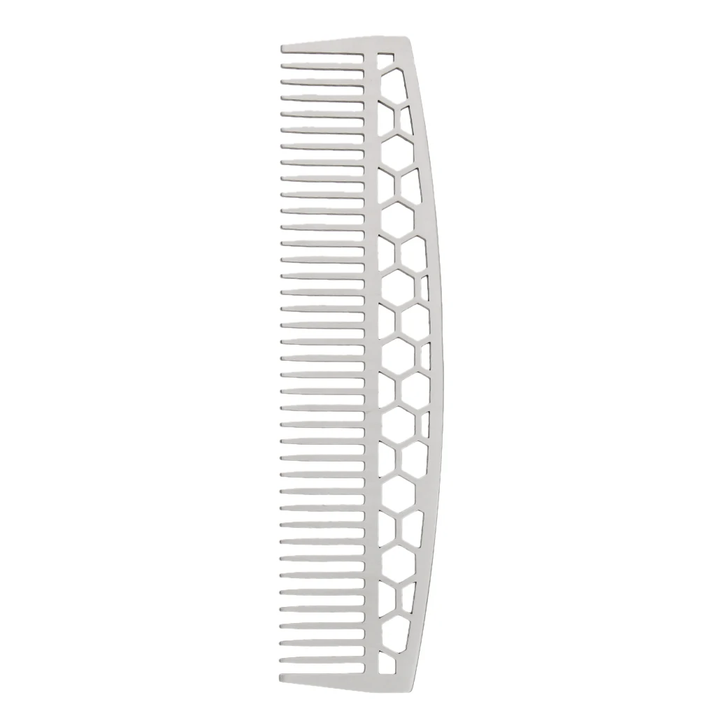 Beard Comb Men's Shaving Comb Portable Stainless Steel Mustache Brush 
Beard Comb Men's Shaving Comb Portable Stainless Steel Mustache Brush
