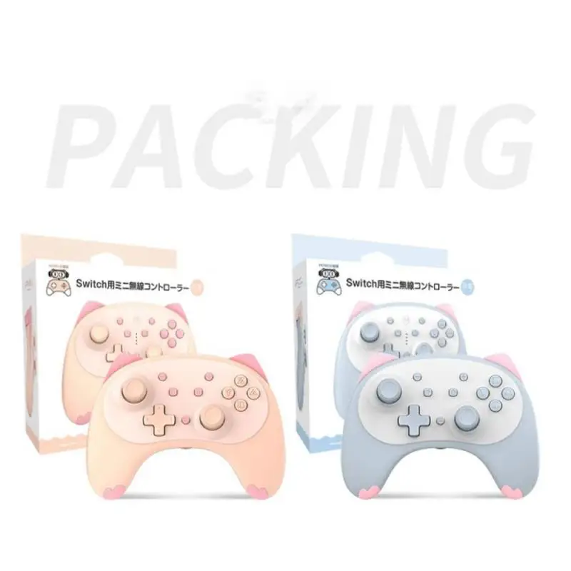 Cat 4nd Wireless Controller For Switch/For Switch Lite Gamepad Joystick Voice Wake Up Headphone Plug Gamepads
Cat 4nd Wireless Controller For Switch/For Switch Lite Gamepad Joystick Voice Wake Up Headphone Plug Gamepads