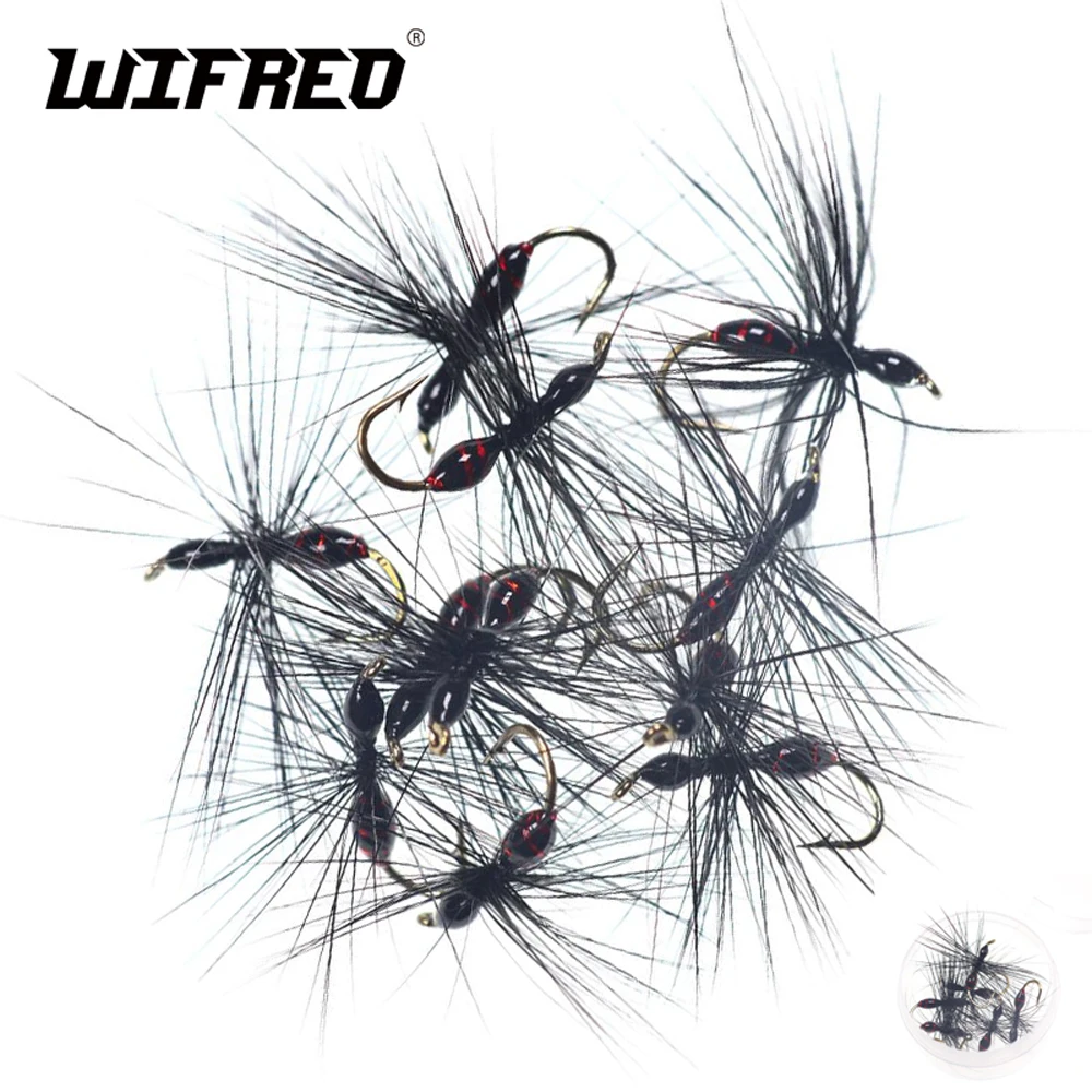 Wifreo 8 шт. насекомых мух приманки для ловли нахлыстом эпоксидный муравей
