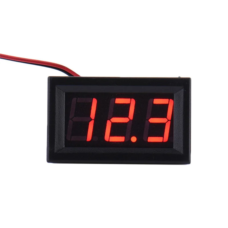 Мини 0,56 Led цифровой трубчатый DC 4,50-30V Вольтметр для измерения напряжения батареи
Мини 0,56 Led цифровой трубчатый DC 4,50-30V Вольтметр для измерения напряжения батареи