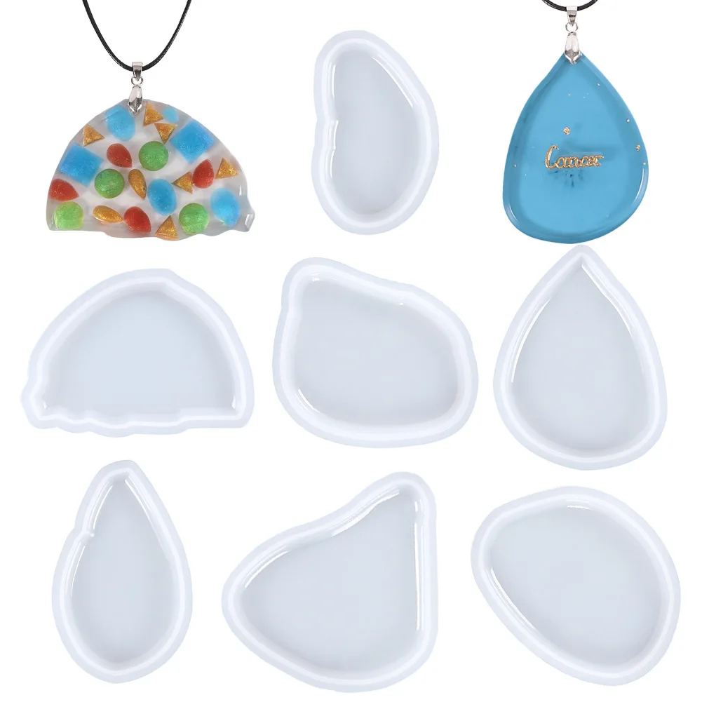 Resin Mold Silicone for Pendants Jewelry Making Irregular Gem Shape Necklace Casting Silicone Mould DIY Crafts Accessories
Resin Mold Silicone for Pendants Jewelry Making Irregular Gem Shape Necklace Casting Silicone Mould DIY Crafts Accessories