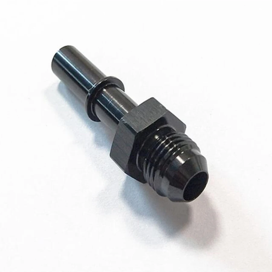 Quick Connect Straight Fuel Adapter Fitting 6AN AN6 To 3/8 Male BLACK 6061-T6 Aluminum
Quick Connect Straight Fuel Adapter Fitting 6AN AN6 To 3/8 Male BLACK 6061-T6 Aluminum