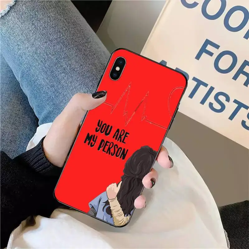 Greys Anatomy You're My Person color Phone Cases for iPhone 11 12 pro XS MAX 8 7 6 6S Plus X 5S SE 2020 XR mini
Greys Anatomy You're My Person color Phone Cases for iPhone 11 12 pro XS MAX 8 7 6 6S Plus X 5S SE 2020 XR mini
