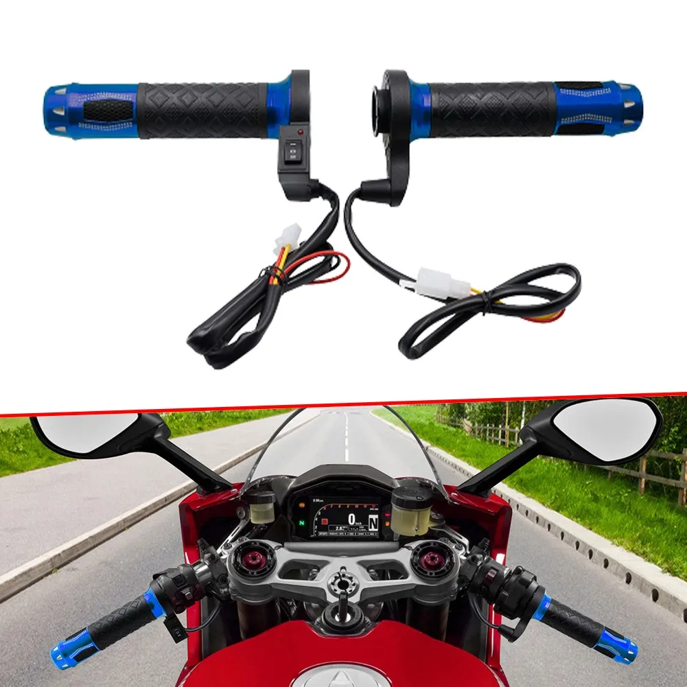 2 Pcs Motorcycle Electric Heating Handle Heating Grips Winter Warm Heated Handle Hand Warmers For Universal Motorcycle
2 Pcs Motorcycle Electric Heating Handle Heating Grips Winter Warm Heated Handle Hand Warmers For Universal Motorcycle