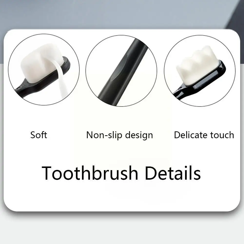 1pcs Portable Ultra-fine Super Soft Toothbrush Eco-friendly Travel Care Cleaning Outdoor Use Teeth Oral Tools Care Oral Bru H5O8
1pcs Portable Ultra-fine Super Soft Toothbrush Eco-friendly Travel Care Cleaning Outdoor Use Teeth Oral Tools Care Oral Bru H5O8