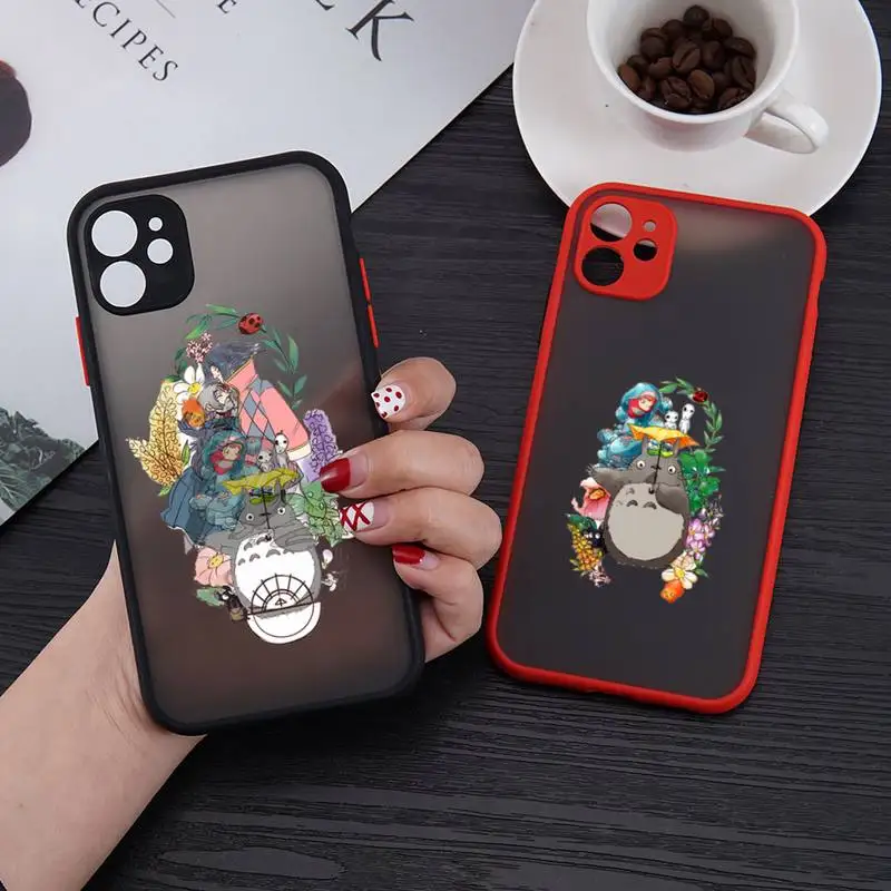 Japan anime Spirited Away Totoro Phone Case matte transparent For iphone 7 8 11 12 plus mini x xs xr pro max cover
Japan anime Spirited Away Totoro Phone Case matte transparent For iphone 7 8 11 12 plus mini x xs xr pro max cover