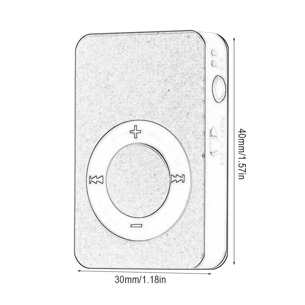 Metal Clip Digital Mini MP3 Player With 1.8 Inch LCD Screen Support TF Card USB 2.0 With 3.5mm Headphone Jack
Metal Clip Digital Mini MP3 Player With 1.8 Inch LCD Screen Support TF Card USB 2.0 With 3.5mm Headphone Jack