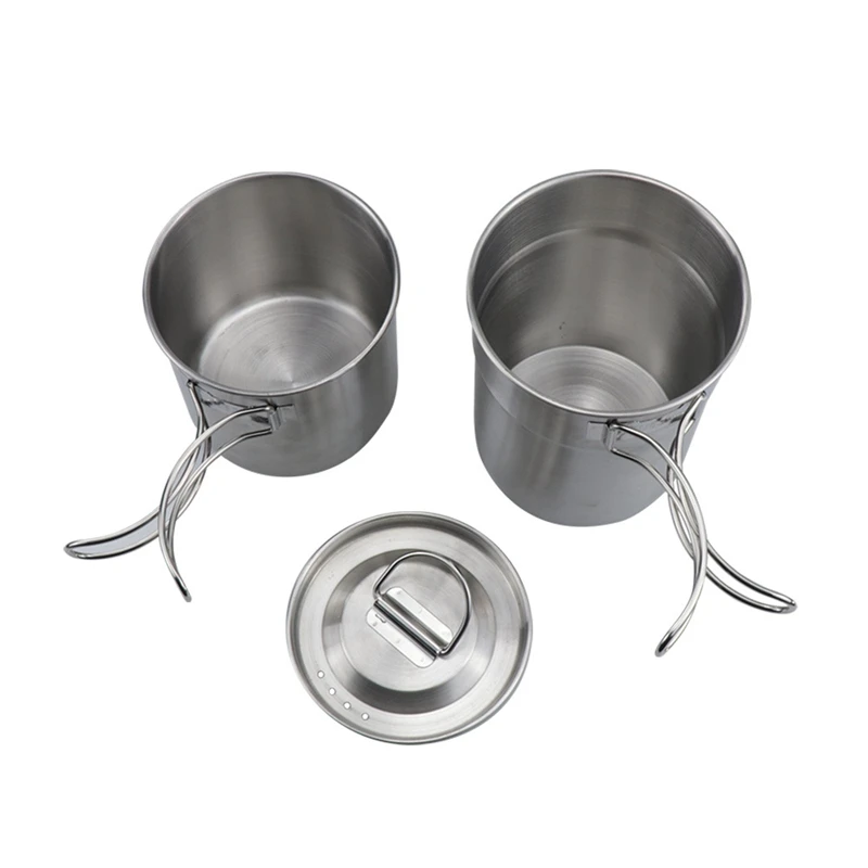 Stainless Steel Stackable Drinking Water Cups Mugs for Home Outdoor Camping Backpacking
Stainless Steel Stackable Drinking Water Cups Mugs for Home Outdoor Camping Backpacking