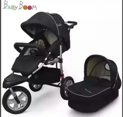 

2 in1 baby stroller carry cot 2 in1 scak seat cross-country high landscape light reclining stroller car seat pram