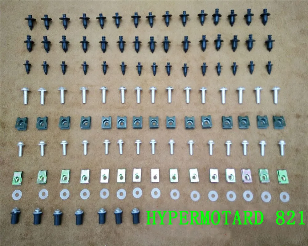 Комплект обтекателей, болты для кузова, винты для DUCATI HYPERMOTARD 821 / HYPERSTRADA 2013-2015
Комплект обтекателей, болты для кузова, винты для DUCATI HYPERMOTARD 821 / HYPERSTRADA 2013-2015